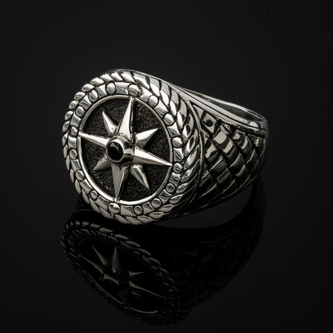 Ancient Compass Ring