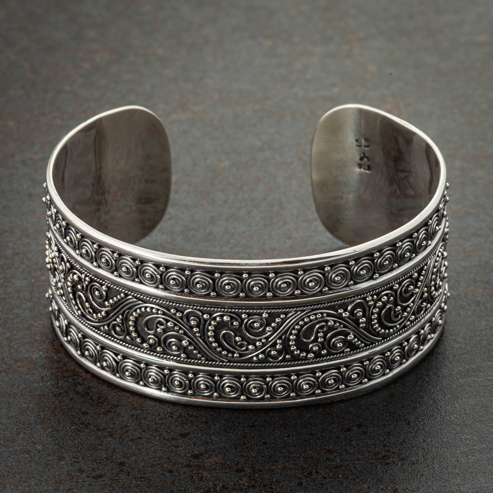 Greek Cuff Ancient Greek Cuff | Great Gift For Men – Old World Steel