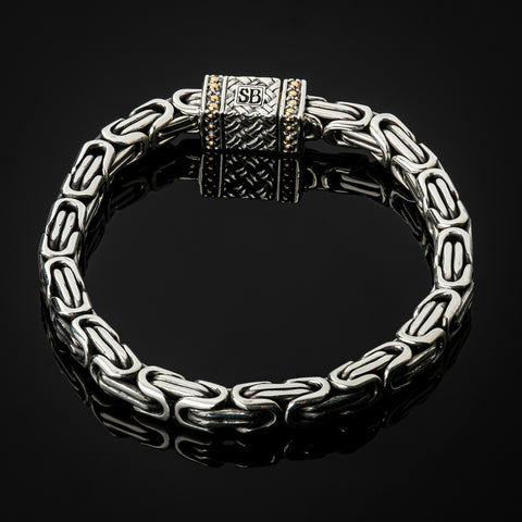 Byzantine Bracelet with Box Lock