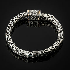 Byzantine Bracelet with Box Lock