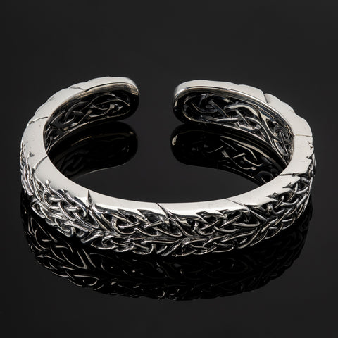 Celtic Knots Shackle - Hinged Bangled