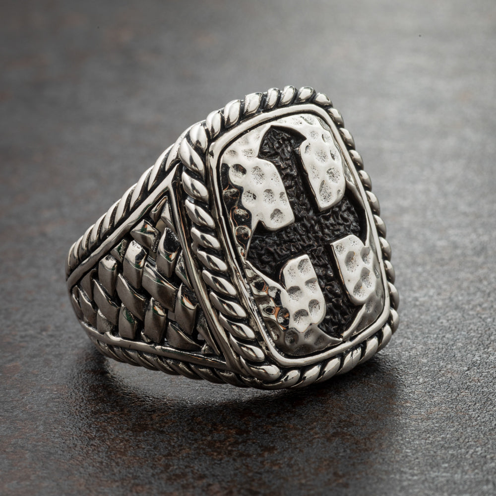 Crusader Cross Ring | Vintage Gifts For Men | Old World Steel