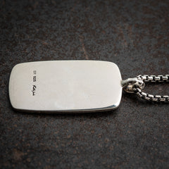Gift for groomsmen - God of the Wild - Dog Tag Pendant