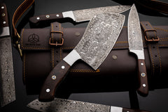 Gift for Dad - Chef de Cuisine - Cutlery Set (Brown)