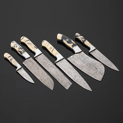 Chef de Cuisine - Cutlery Set (Black & White Swirl)