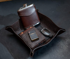 Theodore Leather Desk Caddy