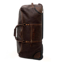 Theodore Leather Large Roller Duffle Bag