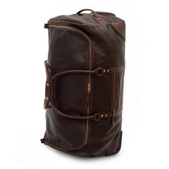 Theodore Leather Large Roller Duffle Bag