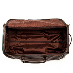 Theodore Leather Large Roller Duffle Bag