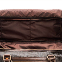 Theodore Leather Large Roller Duffle Bag