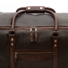 Theodore Leather Large Roller Duffle Bag