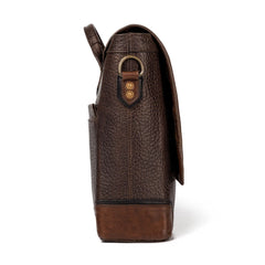 Theodore Leather Messenger Bag