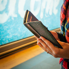 Theodore Leather Passport Wallet