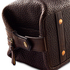 Theodore Leather Toiletry Wash Bag