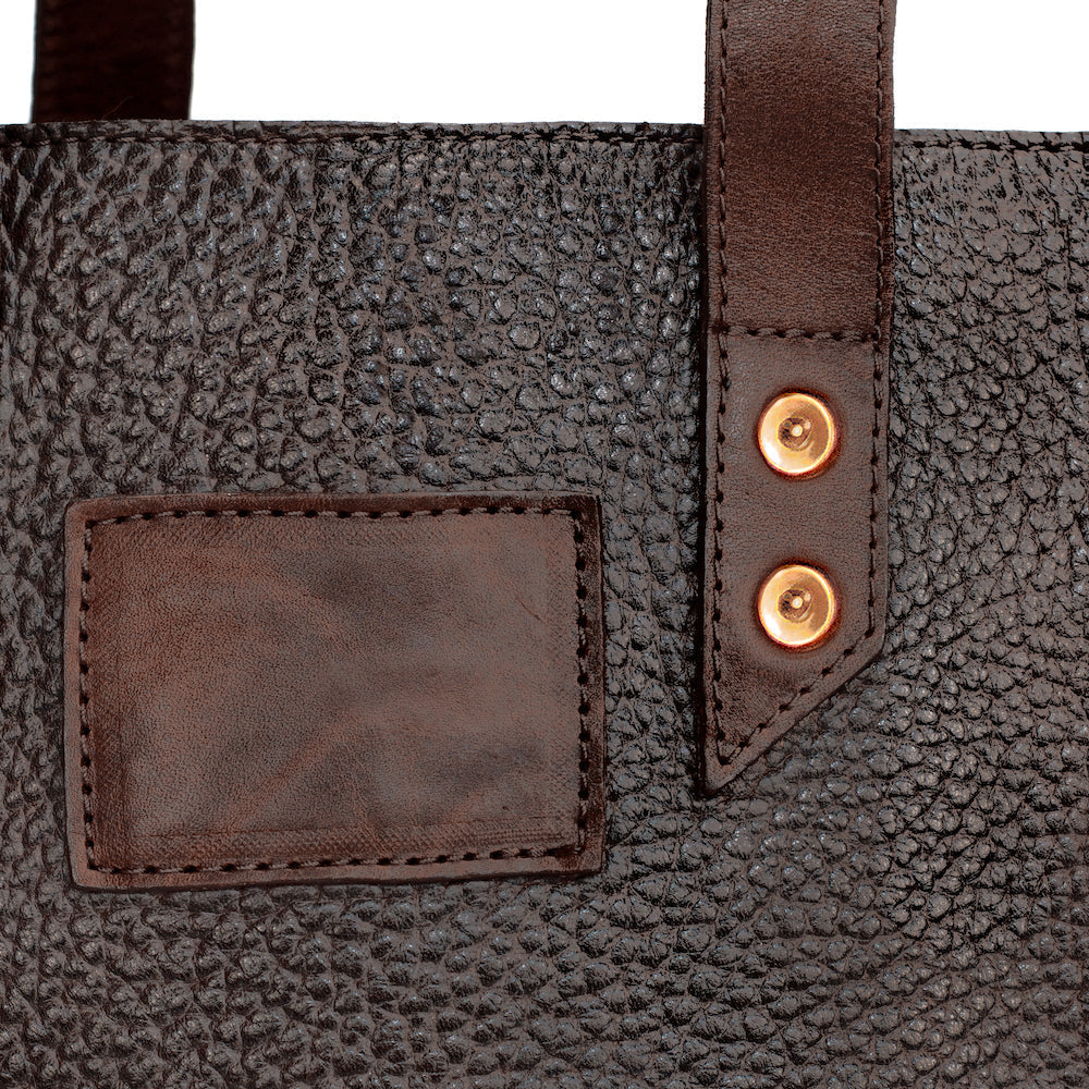 Theodore Leather Two Bottle Wine Tote Carrier