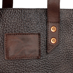 Theodore Leather Two Bottle Wine Tote Carrier