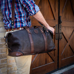 Theodore Leather Weekender Bag