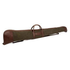 White Wing Waxed Canvas Hunting Shotgun Case-Bags > Hunting & Outdoor > Waxed Canvas-Smoke-Forest-Mission Mercantile Leather Goods