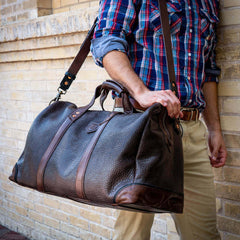 Theodore Leather Duffle Bag