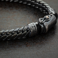 Great Christmas Presents - Ropan Rhodium Bracelet