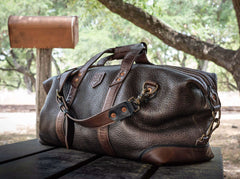 Theodore Leather Weekender Bag